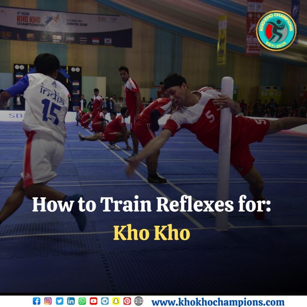 Kho Kho Reflex Training