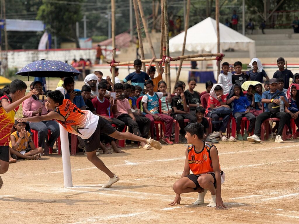 Sub Junior National Kho Kho Championship 2024–25 Boys finals Images of Maharshtra and Telangana