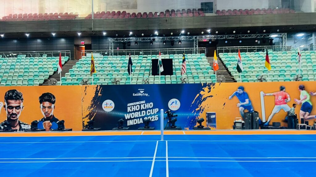 Official Kho Kho World Cup 2025 logo unveiling ceremony