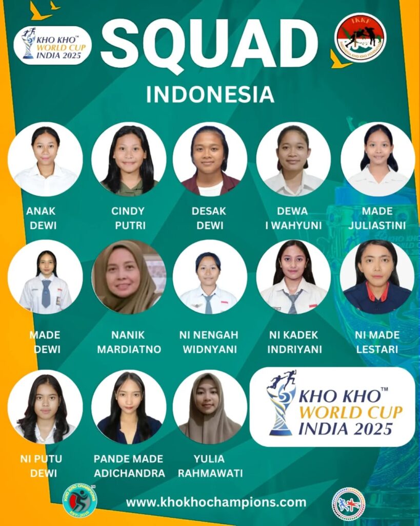 Indonesia womens - Kho Kho World Cup 2025