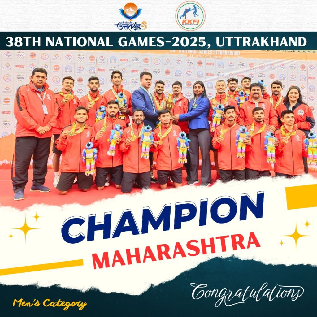 Maharashtra Dominates 38th National Games 2025 in Uttarakhand, Defends