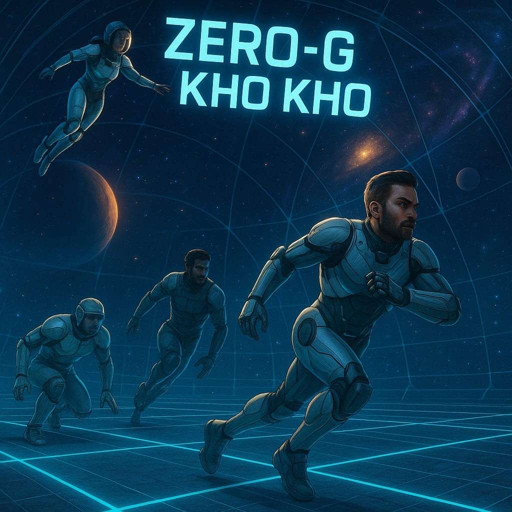 Kho Kho in Space: How the Game Would Work in Zero Gravity- Zero-G Kho Kho