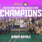 Ajmer Royals Crowned Champions of the Historic Inaugural Rajasthan Kho Kho League 2025