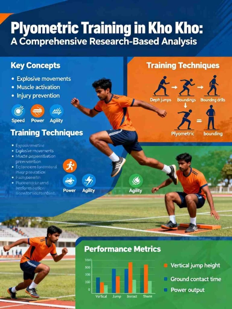 Plyometric Training in Kho Kho: A Comprehensive, Research-Based Analysis