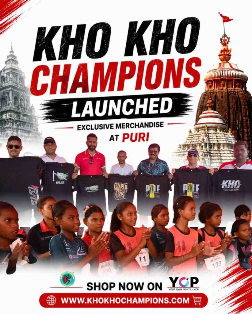 Kho Kho Champions Launches Exclusive Merchandise Collection in the Holy City of Puri