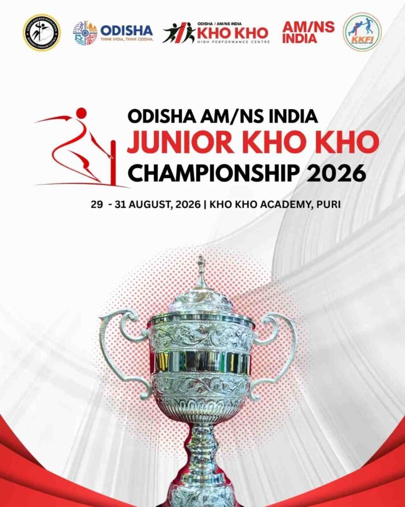 Odisha AM/NS India Junior Kho Kho Championship 2026 Set to Showcase 180 Young Athletes in Puri