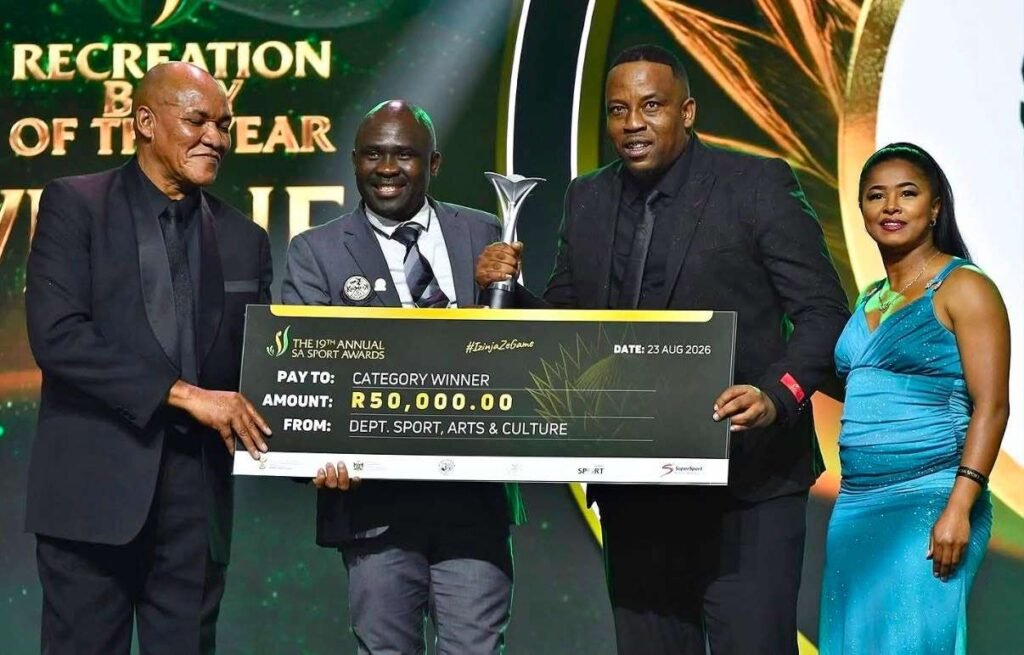 FROM THE WORLD CUP STAGE TO NATIONAL HONOUR: KHO KHO ASSOCIATION SOUTH AFRICA CROWNED RECREATION BODY OF THE YEAR AT 19TH SA SPORT AWARDS