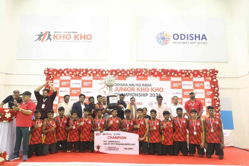 KARNATAKA & MAHARASHTRA CHASE GLORY IN PURI AS ODISHA AM/NS INDIA JUNIOR KHO KHO CHAMPIONSHIP 2026 CONCLUDES ON A HIGH